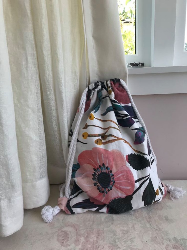 Cotton drill floral -$35 SOLD