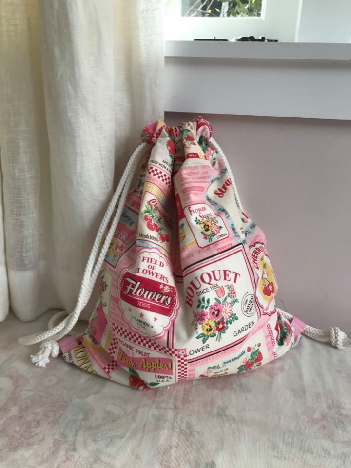 Cotton, pink floral - $39 SOLD